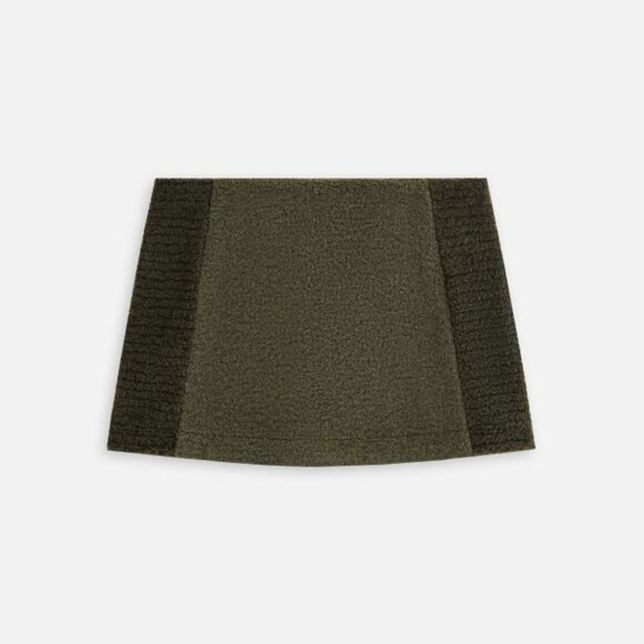 Kith Women Cecil Sherpa Mini Skirt